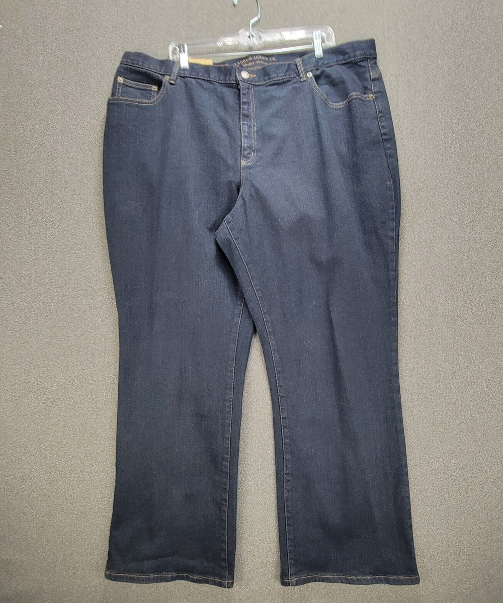 Vintage Lauren Jeans Co 22W Blue Bootcut Jeans